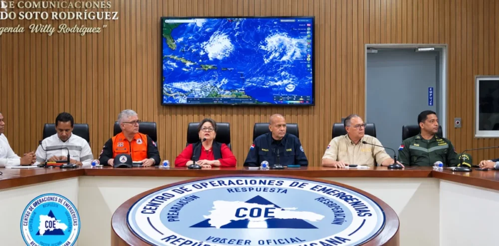 COE pone 22 provincias y el Distrito Nacional en alerta verde por lluvias