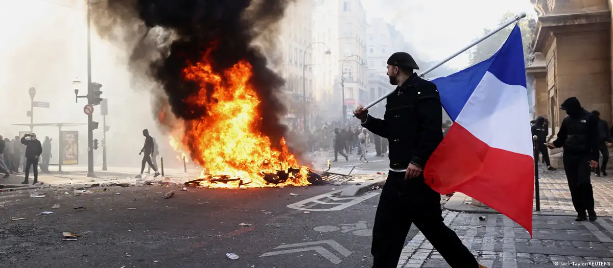 Francia en tensión: incendios, saqueos y cientos de detenidos tras las protestas