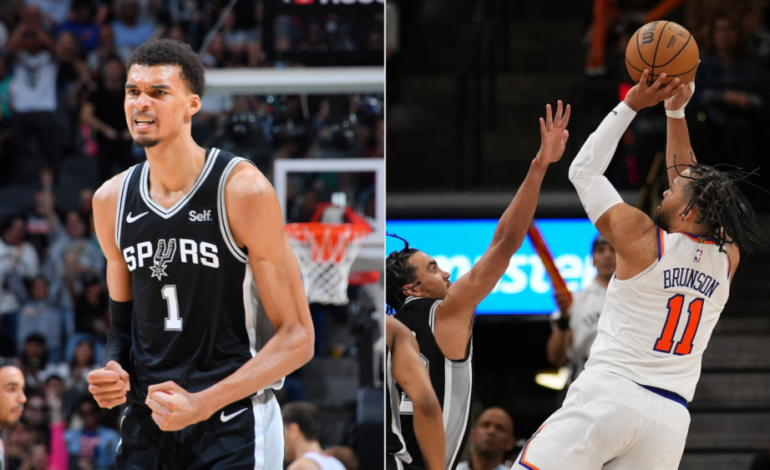 NBA: Brunson, Wembanyama y VanVleet brillan en jornada de 11 partidos