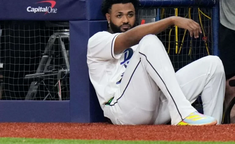Junior Caminero, dominicano de Grandes Ligas, se lesiona