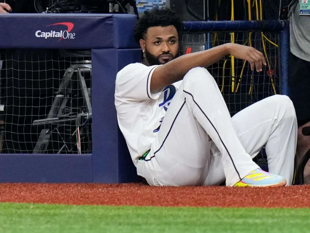 Junior Caminero, dominicano de Grandes Ligas, se lesiona