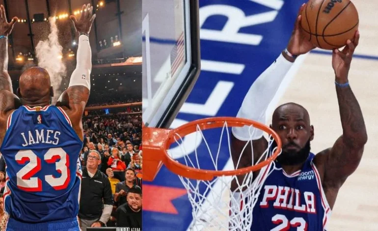LeBron James hace historia con 24 temporadas en la NBA