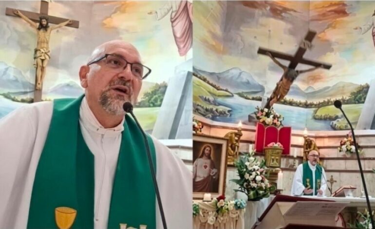Tragedia en Ecuador: cruz cae sobre sacerdote durante misa y le causa la muerte