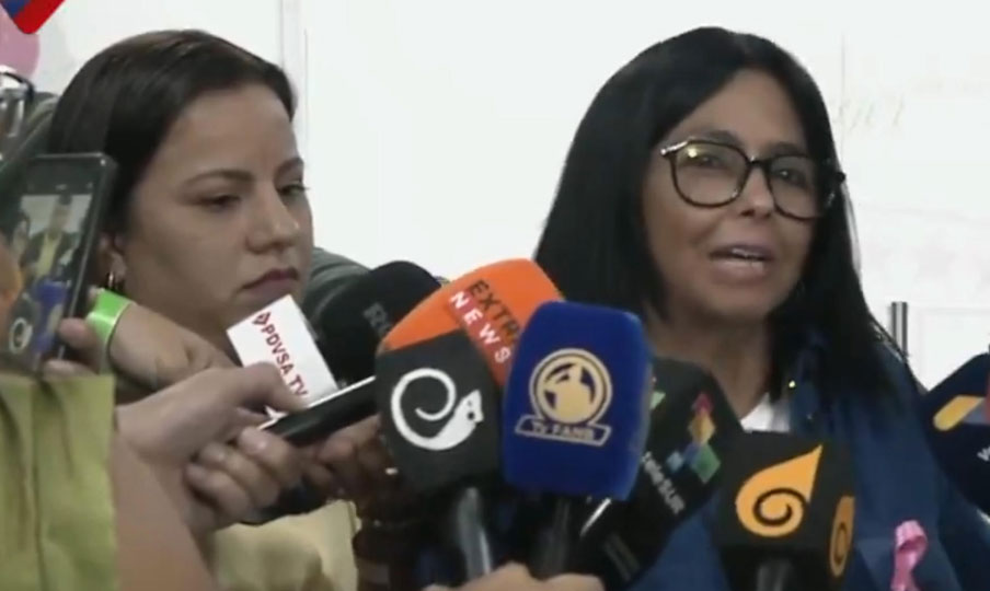 Delcy Rodríguez mueve sus fichas tras el regreso de María Corina Machado